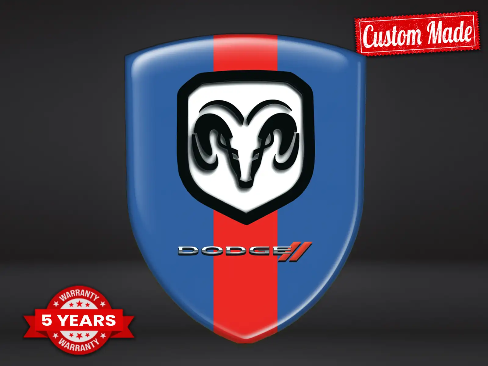 Dodge Autoaufkleber Edition Racing Anpassbar